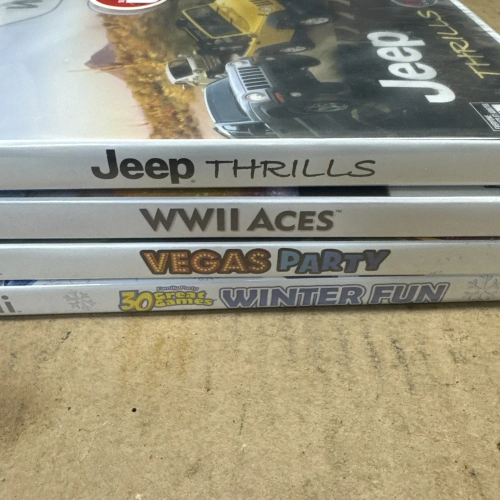 BRAND NEW SEALED Wii Game Lot (4) Games